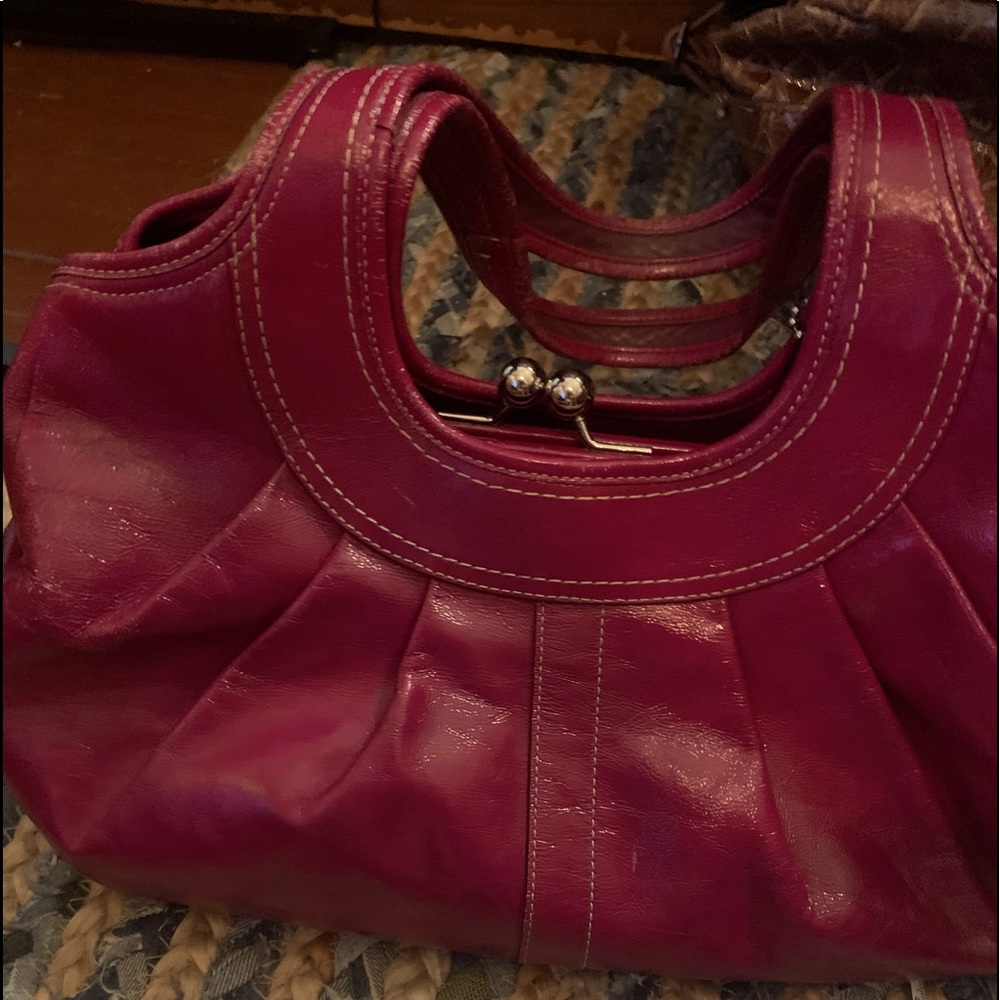 Coach Hot Pink handbag